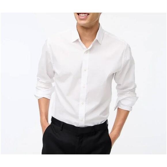 J.Crew Factory Slim Performance Dress Shirt - Picture 1 of 7